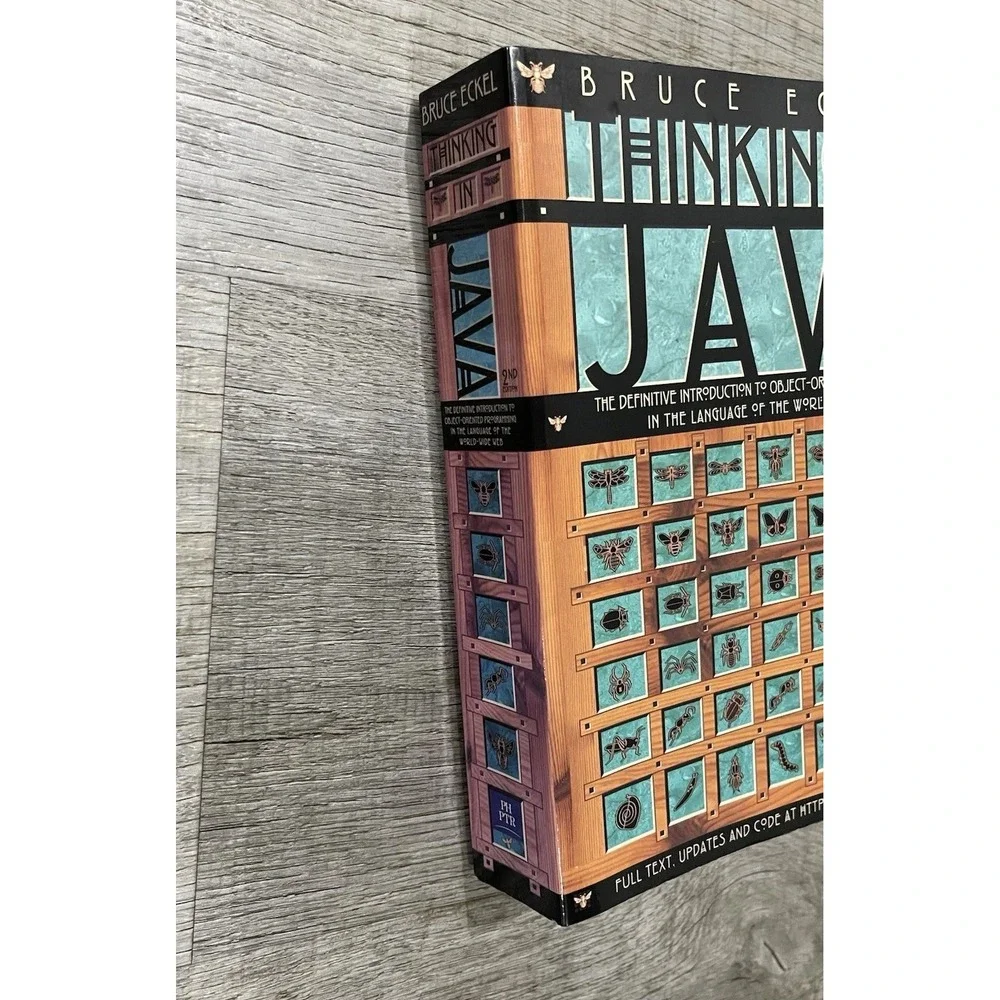 Thinking in Java by‎ Bruce Eckel (2000, CD-ROM / Trade Paperback)